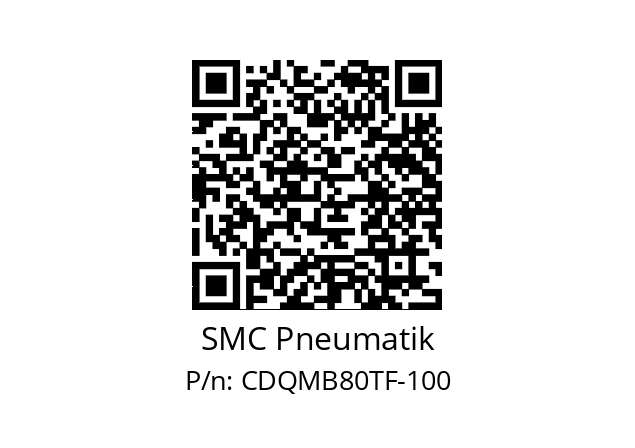  CDQMB80TF-100 KOMPAKTZYLINDER SMC Pneumatik CDQMB80TF-100