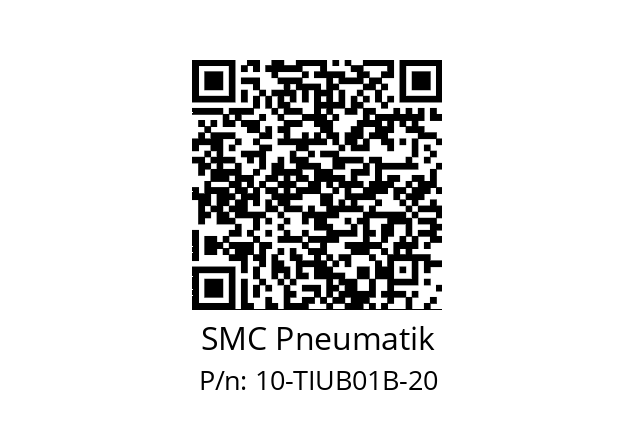   SMC Pneumatik 10-TIUB01B-20