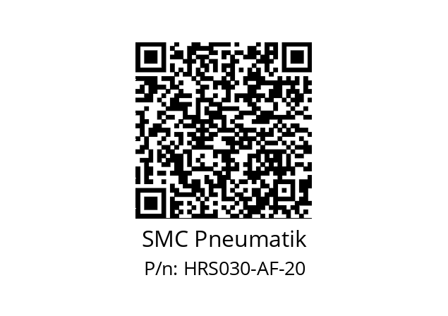  HRS030-AF-20 KÜHL-UNDTEMPERIERGERÄT SMC Pneumatik HRS030-AF-20