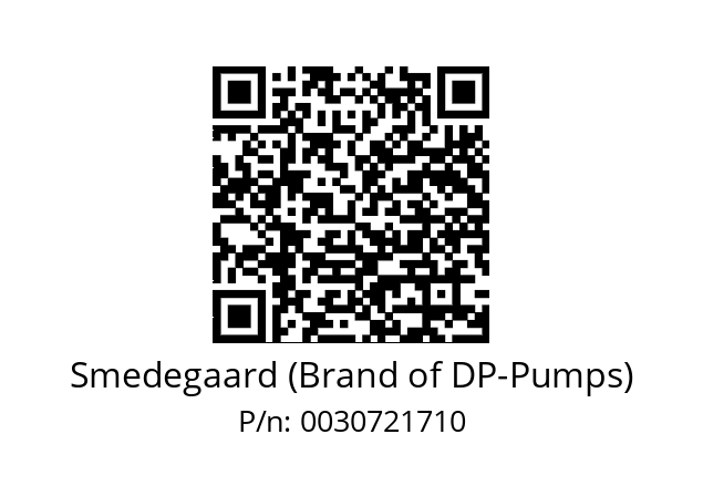   Smedegaard (Brand of DP-Pumps) 0030721710