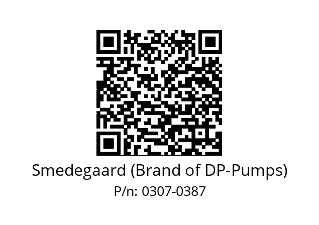   Smedegaard (Brand of DP-Pumps) 0307-0387