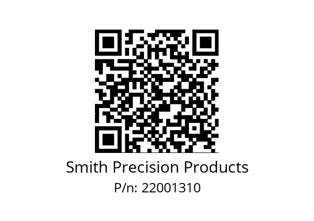   Smith Precision Products 22001310