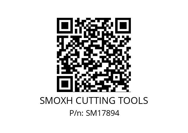   SMOXH CUTTING TOOLS SM17894