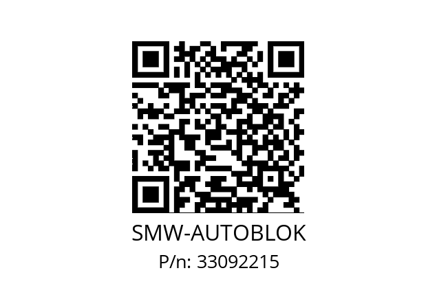   SMW-AUTOBLOK 33092215