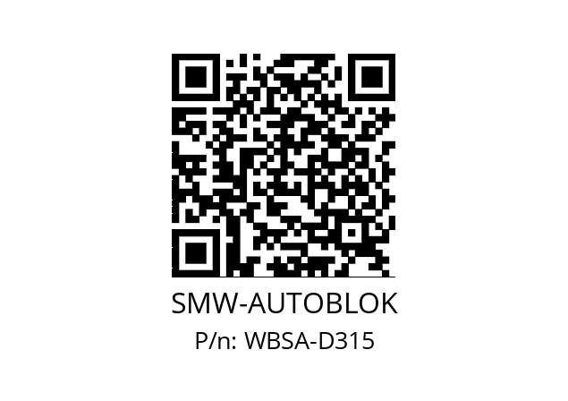   SMW-AUTOBLOK WBSA-D315