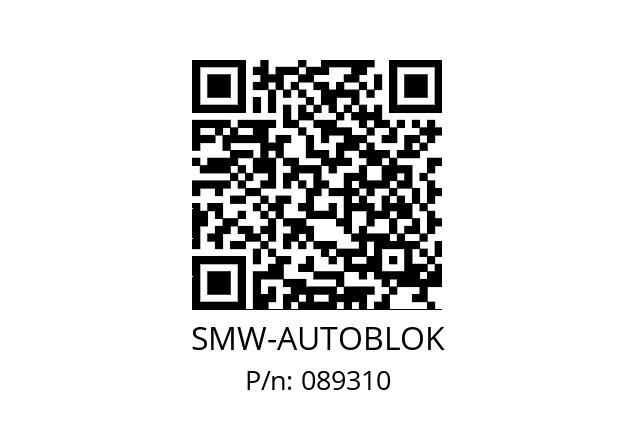   SMW-AUTOBLOK 089310