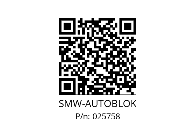   SMW-AUTOBLOK 025758