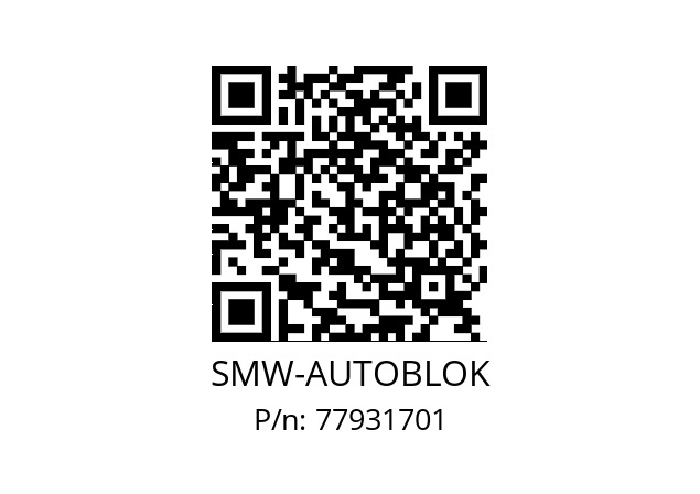   SMW-AUTOBLOK 77931701