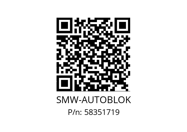   SMW-AUTOBLOK 58351719