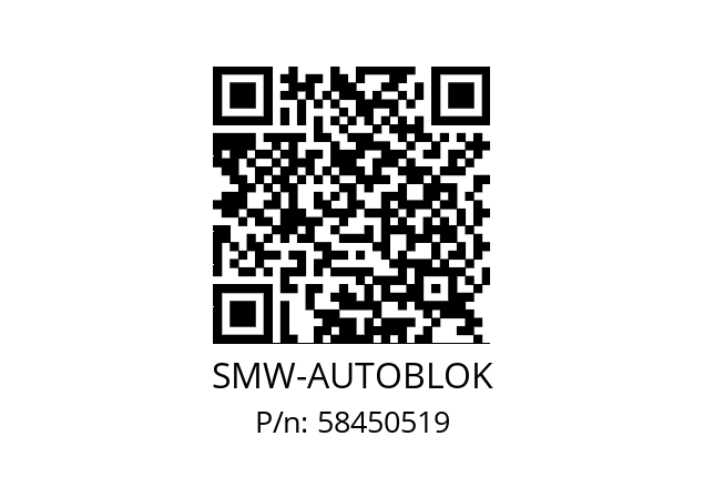   SMW-AUTOBLOK 58450519