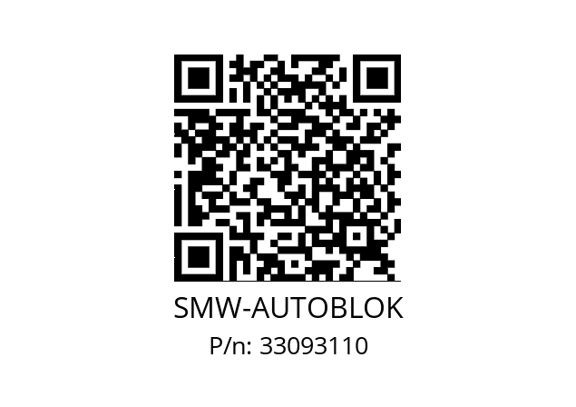   SMW-AUTOBLOK 33093110