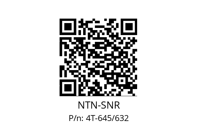   NTN-SNR 4T-645/632