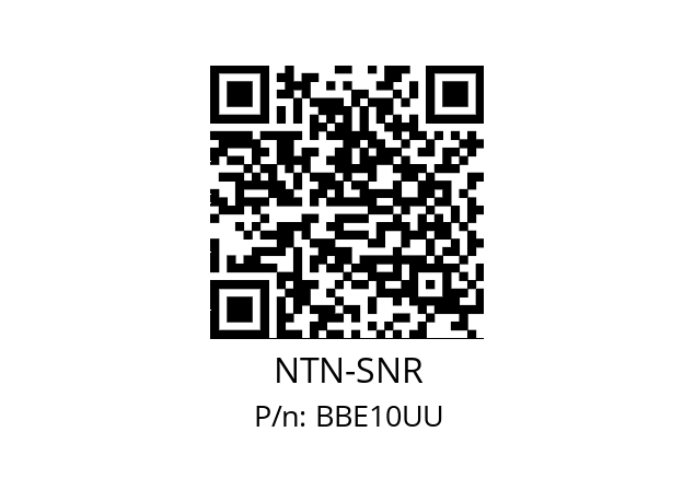   NTN-SNR BBE10UU