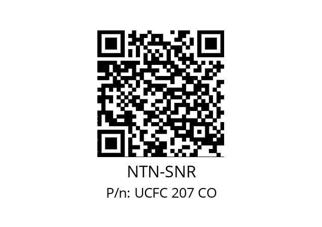   NTN-SNR UCFC 207 CO