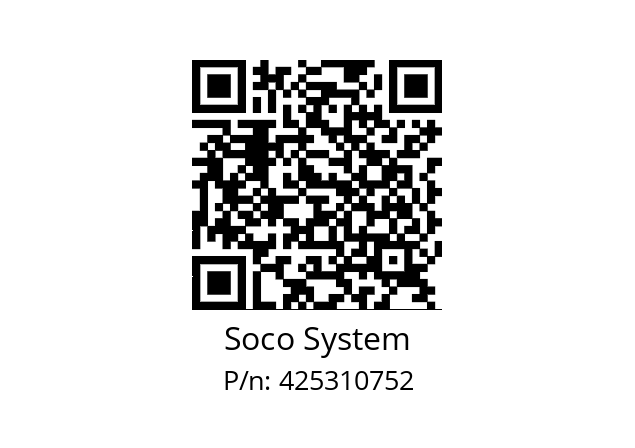   Soco System 425310752