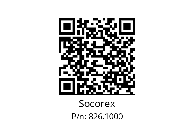   Socorex 826.1000