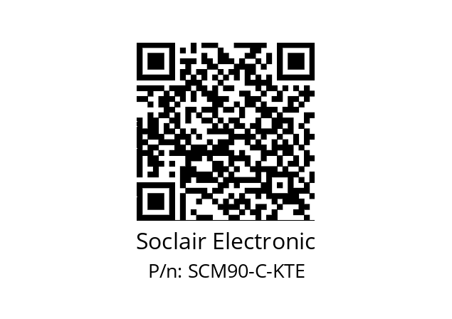   Soclair Electronic SCM90-C-KTE