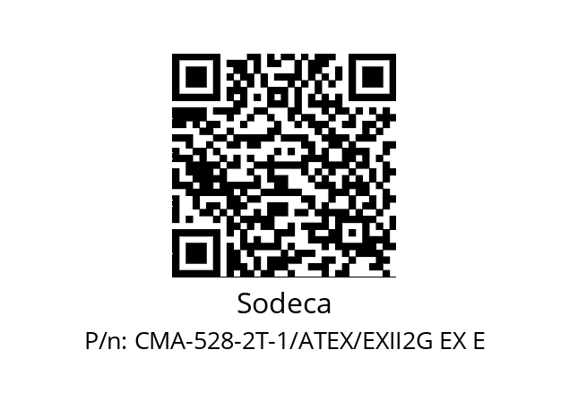   Sodeca CMA-528-2T-1/ATEX/EXII2G EX E