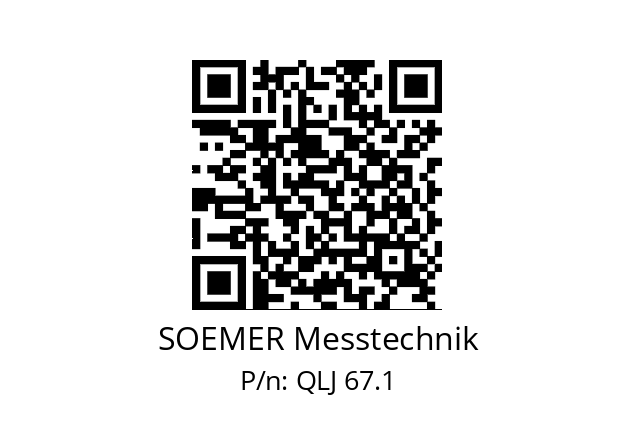   SOEMER Messtechnik QLJ 67.1