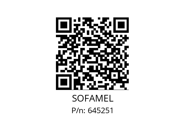   SOFAMEL 645251