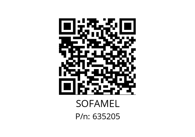   SOFAMEL 635205