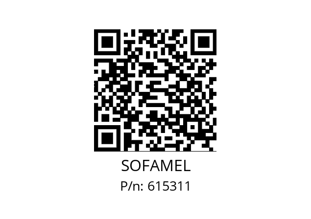   SOFAMEL 615311