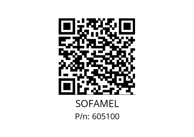   SOFAMEL 605100