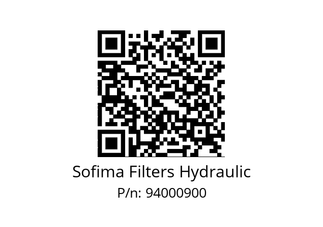   Sofima Filters Hydraulic 94000900