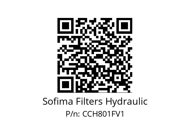   Sofima Filters Hydraulic CCH801FV1