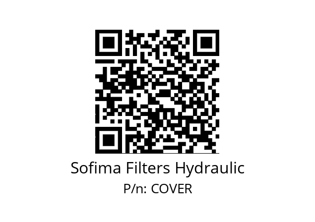   Sofima Filters Hydraulic COVER