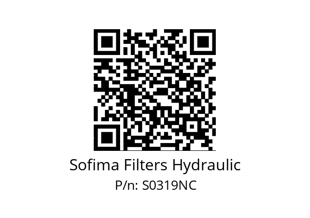   Sofima Filters Hydraulic S0319NC