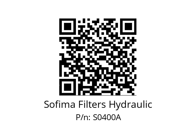   Sofima Filters Hydraulic S0400A