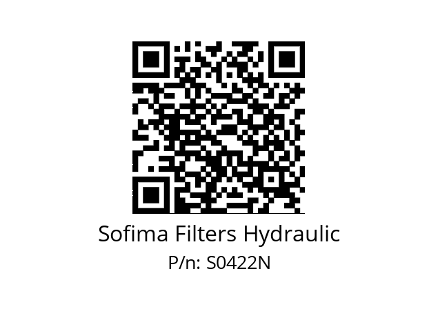   Sofima Filters Hydraulic S0422N