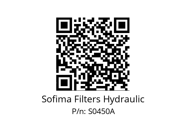   Sofima Filters Hydraulic S0450A