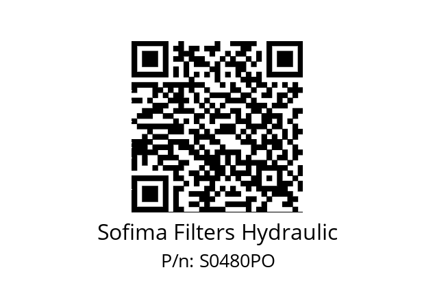   Sofima Filters Hydraulic S0480PO