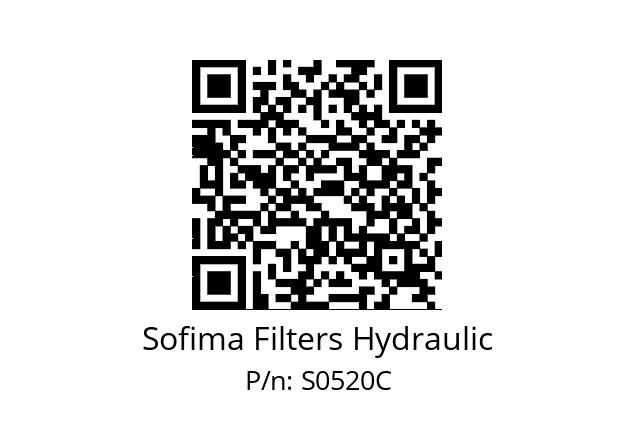   Sofima Filters Hydraulic S0520C