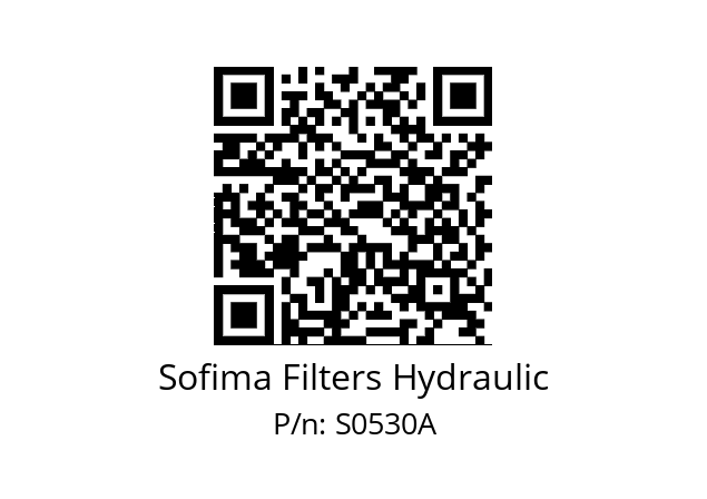   Sofima Filters Hydraulic S0530A