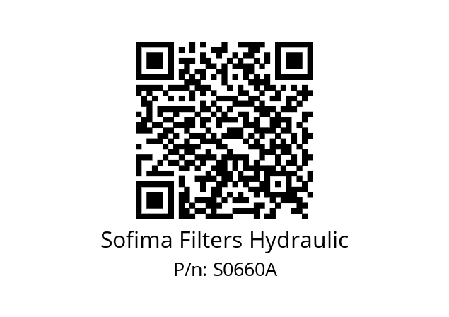   Sofima Filters Hydraulic S0660A