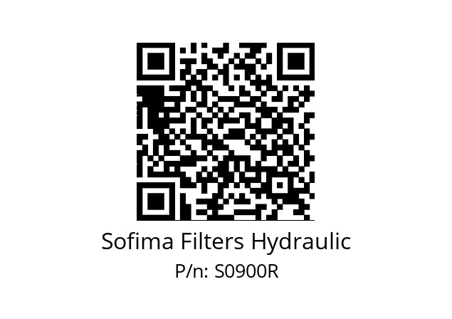   Sofima Filters Hydraulic S0900R