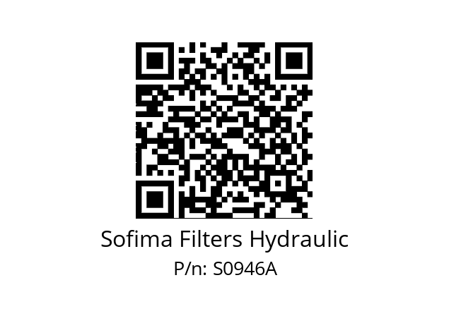   Sofima Filters Hydraulic S0946A