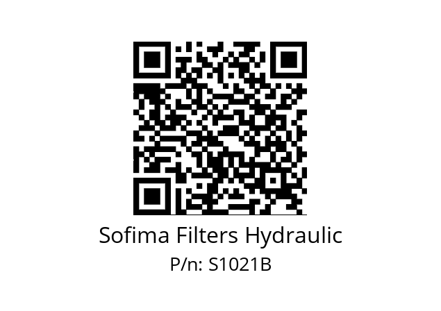   Sofima Filters Hydraulic S1021B