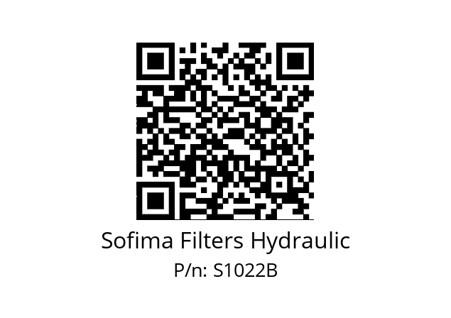   Sofima Filters Hydraulic S1022B