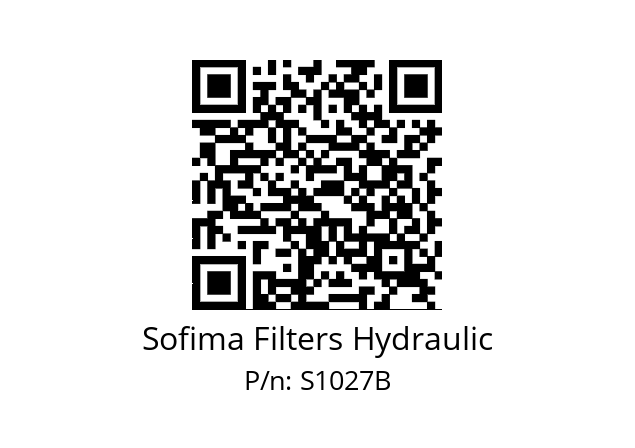   Sofima Filters Hydraulic S1027B