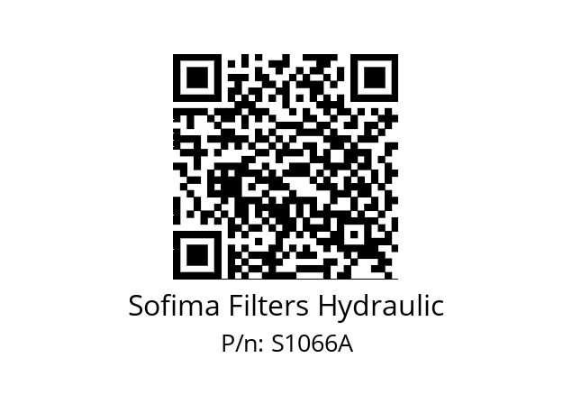   Sofima Filters Hydraulic S1066A