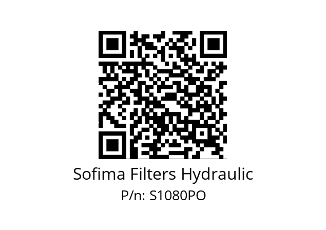   Sofima Filters Hydraulic S1080PO