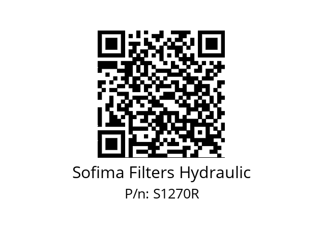   Sofima Filters Hydraulic S1270R