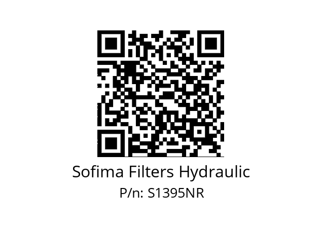   Sofima Filters Hydraulic S1395NR