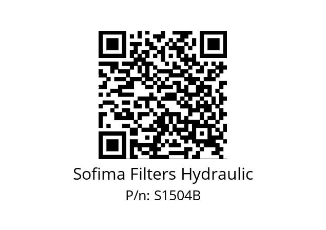   Sofima Filters Hydraulic S1504B