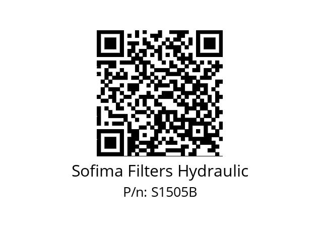   Sofima Filters Hydraulic S1505B