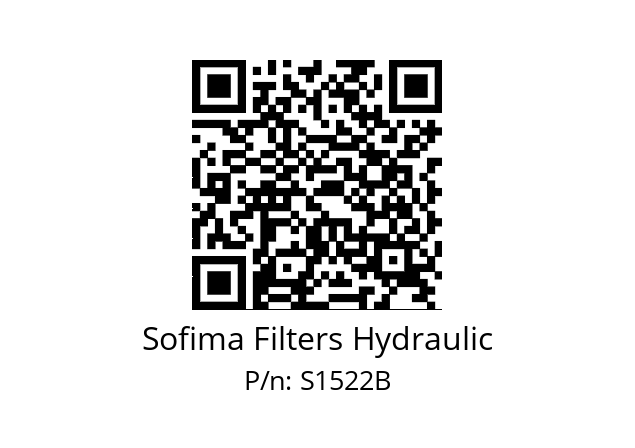   Sofima Filters Hydraulic S1522B